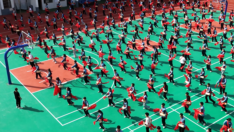 陕西横山：老腰鼓焕发新活力